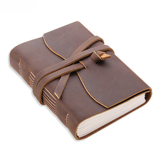 Wholesale Sewing Genuine Leather Notebook